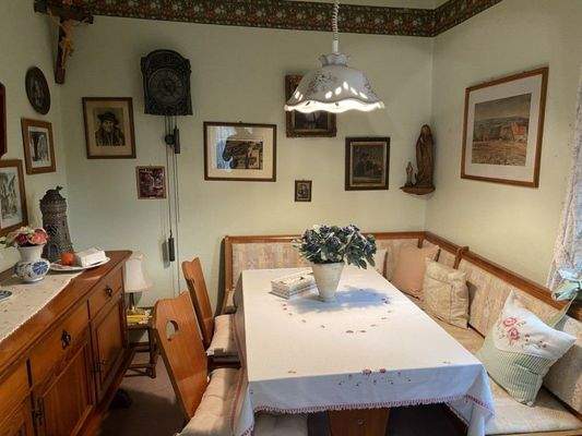 gemütliche Sitzecke im Wohnzimmer