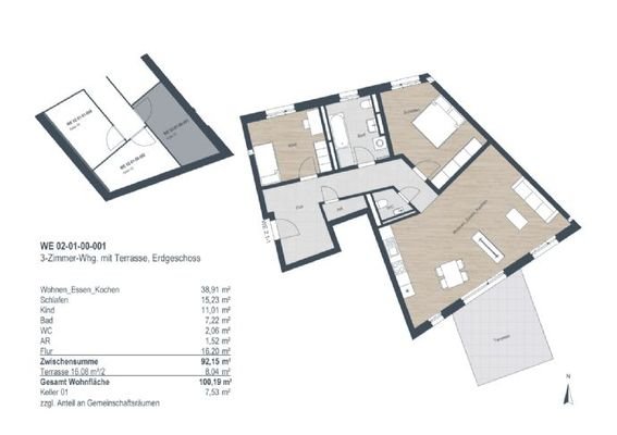 Grundriss WE 02-01-00-001