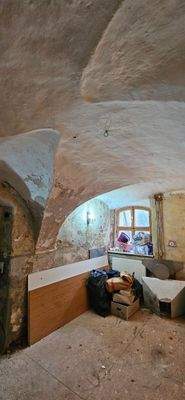 Kreuzgratgewölbe im Erdgeschoss