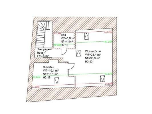 Grundriss Dachgeschoss