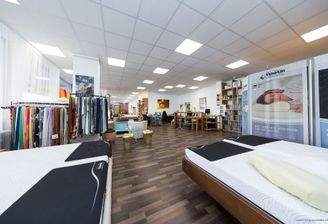 Blick in den Verkaufsbereich