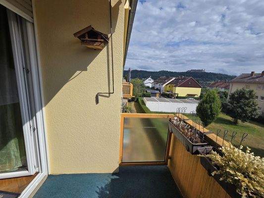 Blick auf die Festung Coburg