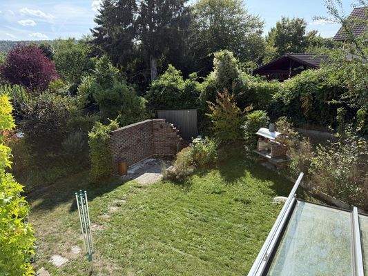 Ausblick vom Schlafzimmer