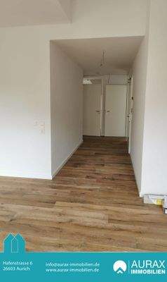 Wohnzimmer, Blick auf den Flur