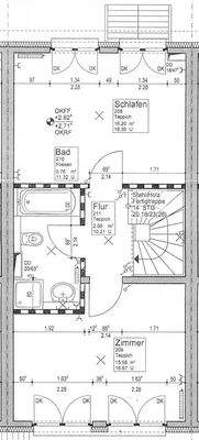 Grundriss Obergeschoss
