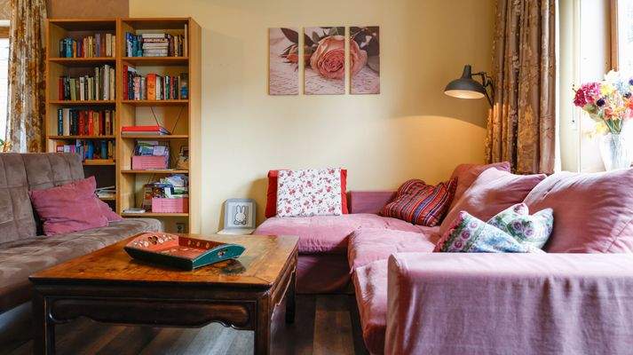 Gruppenhaus Wohnzimmer