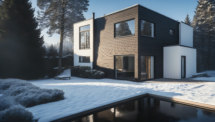 Gartenseite Winter Beispiel