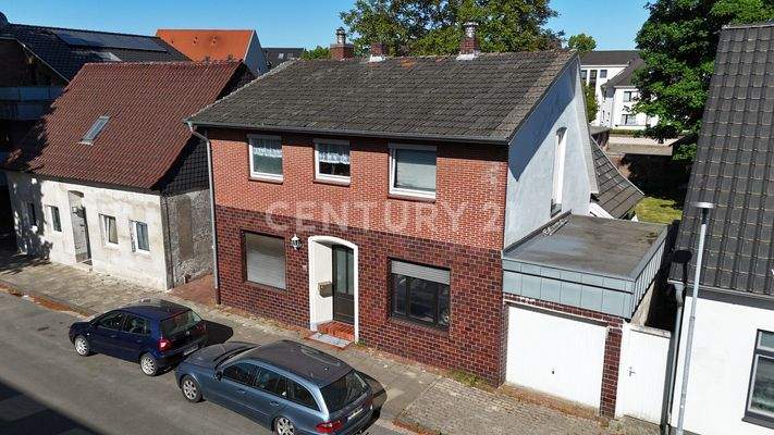 Ansicht mit Dachterrasse