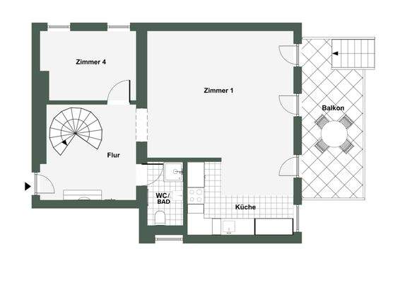 Grundriss unteres Geschoss