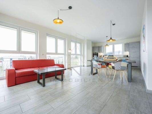 Penthouse: Wohnbereich