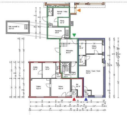 Erdgeschoss Vorderhaus