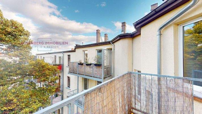 Immobilie in Leipzig / Lindenau zu vermieten_Balkon
