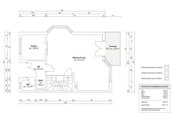 Grundriss Erdgeschoss