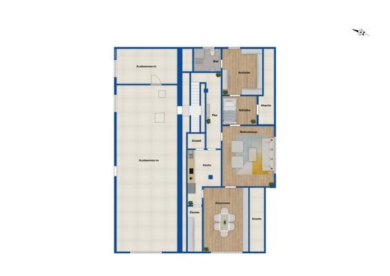 Grundriss Dachgeschoss