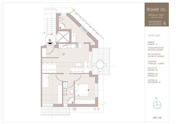 Auer Heide Wohnungsplan Nr. 6
