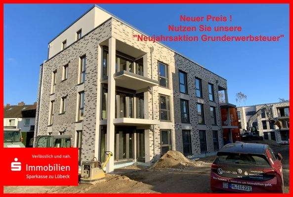 Blick auf Haus 1 Neuer Preis