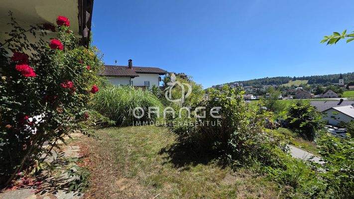 Ausblick Freisitz / Garten