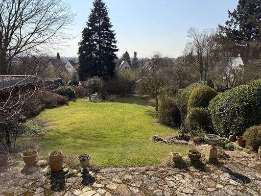 Aussicht in den Garten