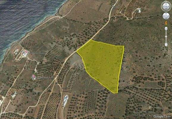 Kreta, Tholos: Baugrundstück für ein Hotelprojekt mit Meerblick zu verkaufen