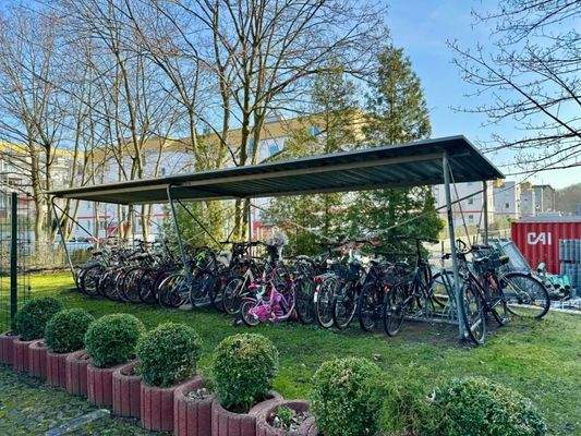 Fahrradabstellbereich