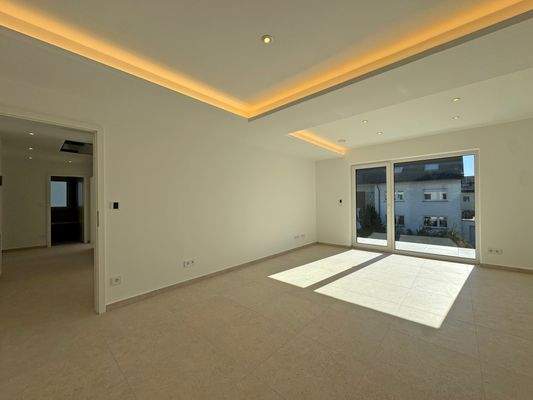 Heller, offener Wohnbereich