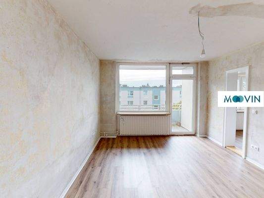 Ansicht I: Wohn- und Esszimmer