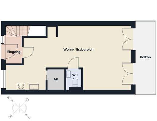 Grundriss ohne Maßstab - OG