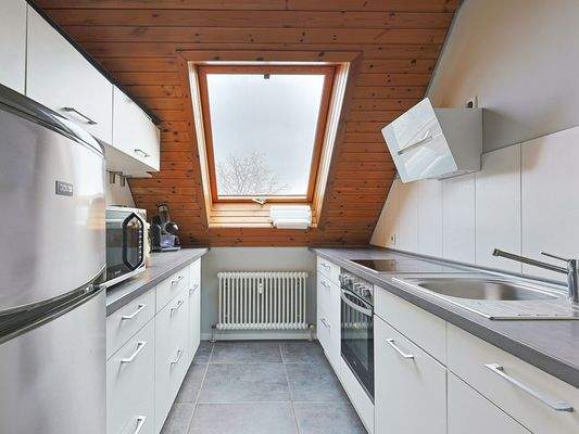 Separate, moderne Küche