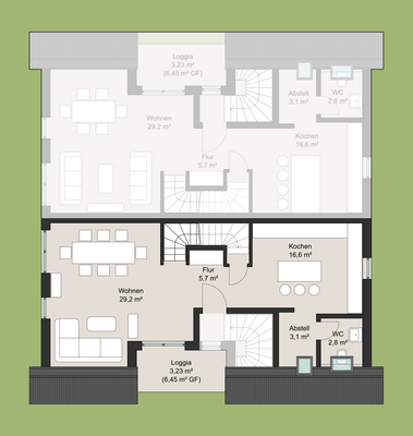 Wohnung 4 - 1. Dachgeschoss