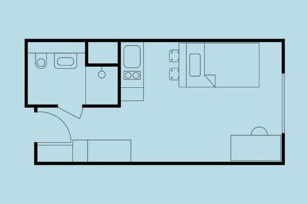 THE FIZZ Freiburg Mitte - Single Studio S