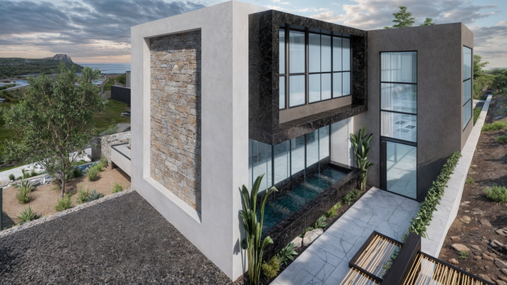 Luxury Villa Project for sale In Kokkino Chorio Cr