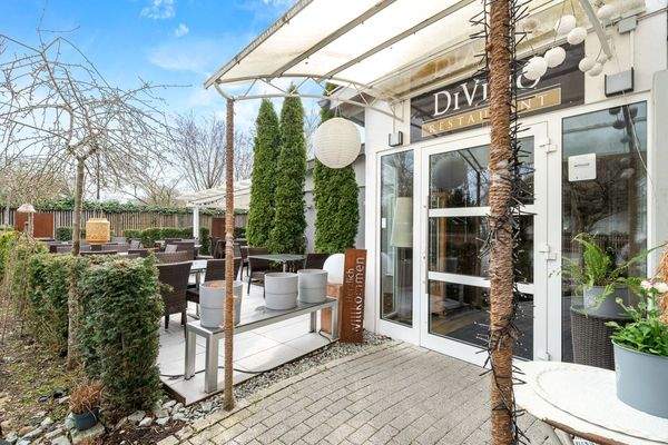 Zugang zum Restaurant