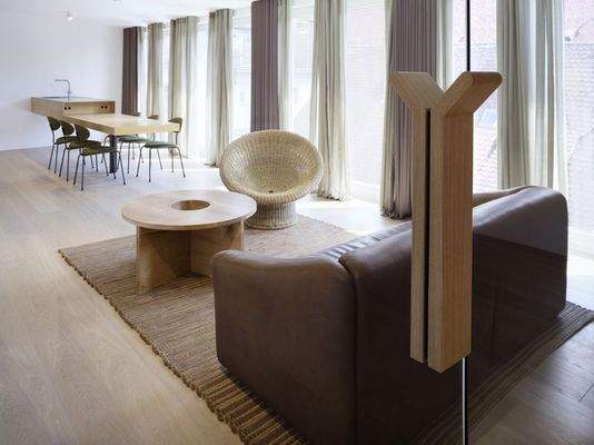 Glaswand Schlafen_Wohnen