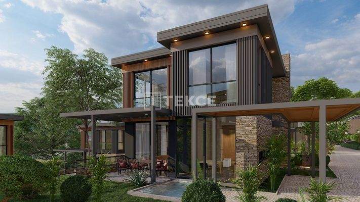 Semi-Detached Villas near the Bus Terminal in İstanbul Ümraniye