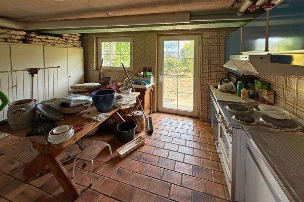 Einmachküche im Untergeschoss