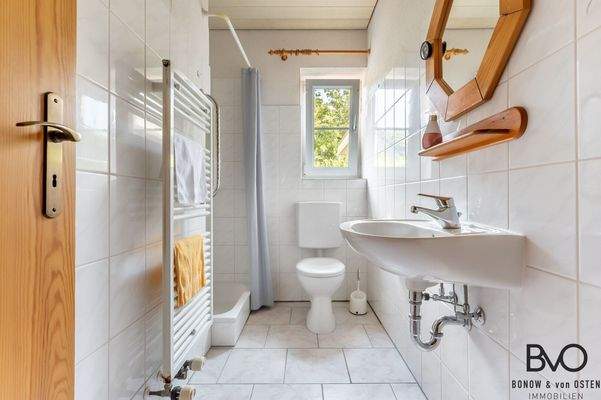 Duschbad im Erdgeschoss