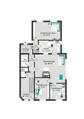 Grundriss Erdgeschoss