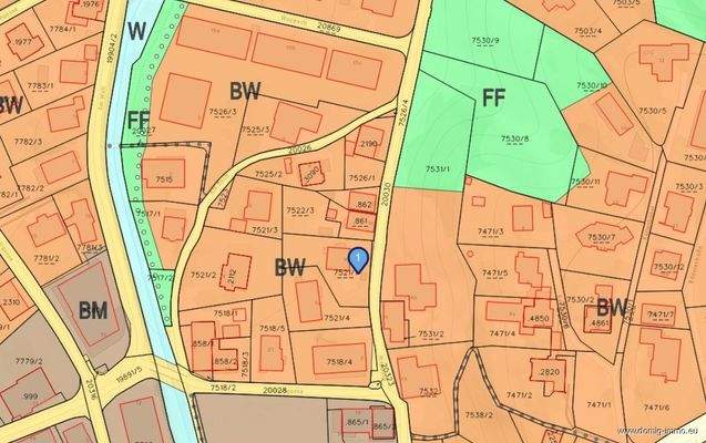 Lageplan / Flächenwidmung