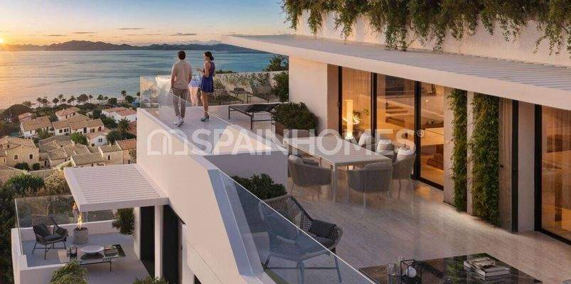 Sea View Apartments Close to Golf Course in Malaga Mijas