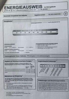 Energiepass D fast C 