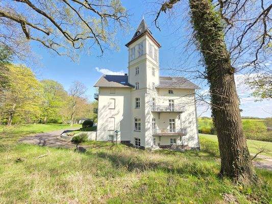 Seitenansicht, Jagdschloss zu Hohen Niendorf