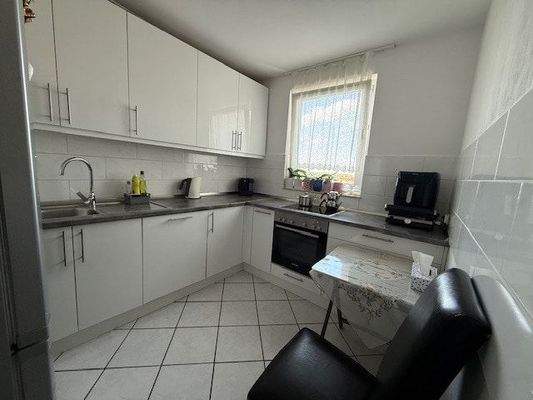 Küche mit Einbauten