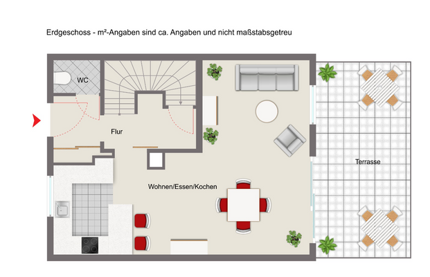 Grundriss Erdgeschoss