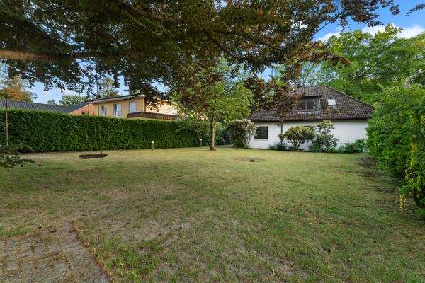 Vorgarten mit Friesenwall