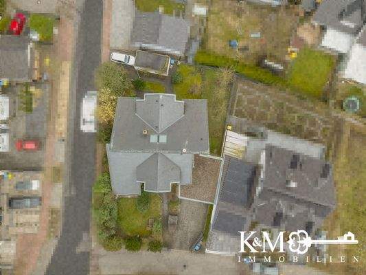 Grundstück von oben