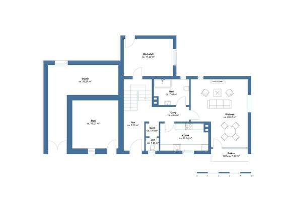 Grundriss Erdgeschoss
