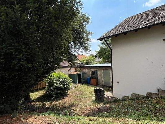 Garten Kellerausgang