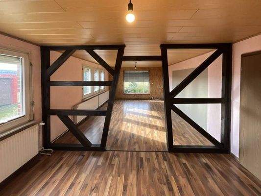 Blick in den Wohnbereich