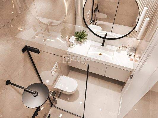 City and Mountain-View Apartments in the Center of Alanya Antalya