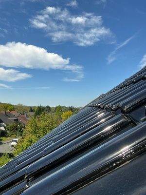 Teilansicht Dacheindeckung